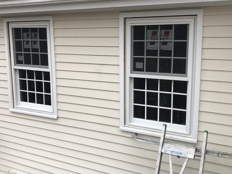 Harvey Tribute double hung windows with SDL grids